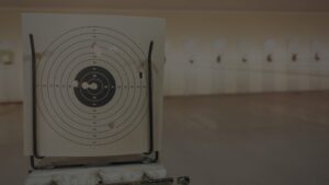 shooting range target